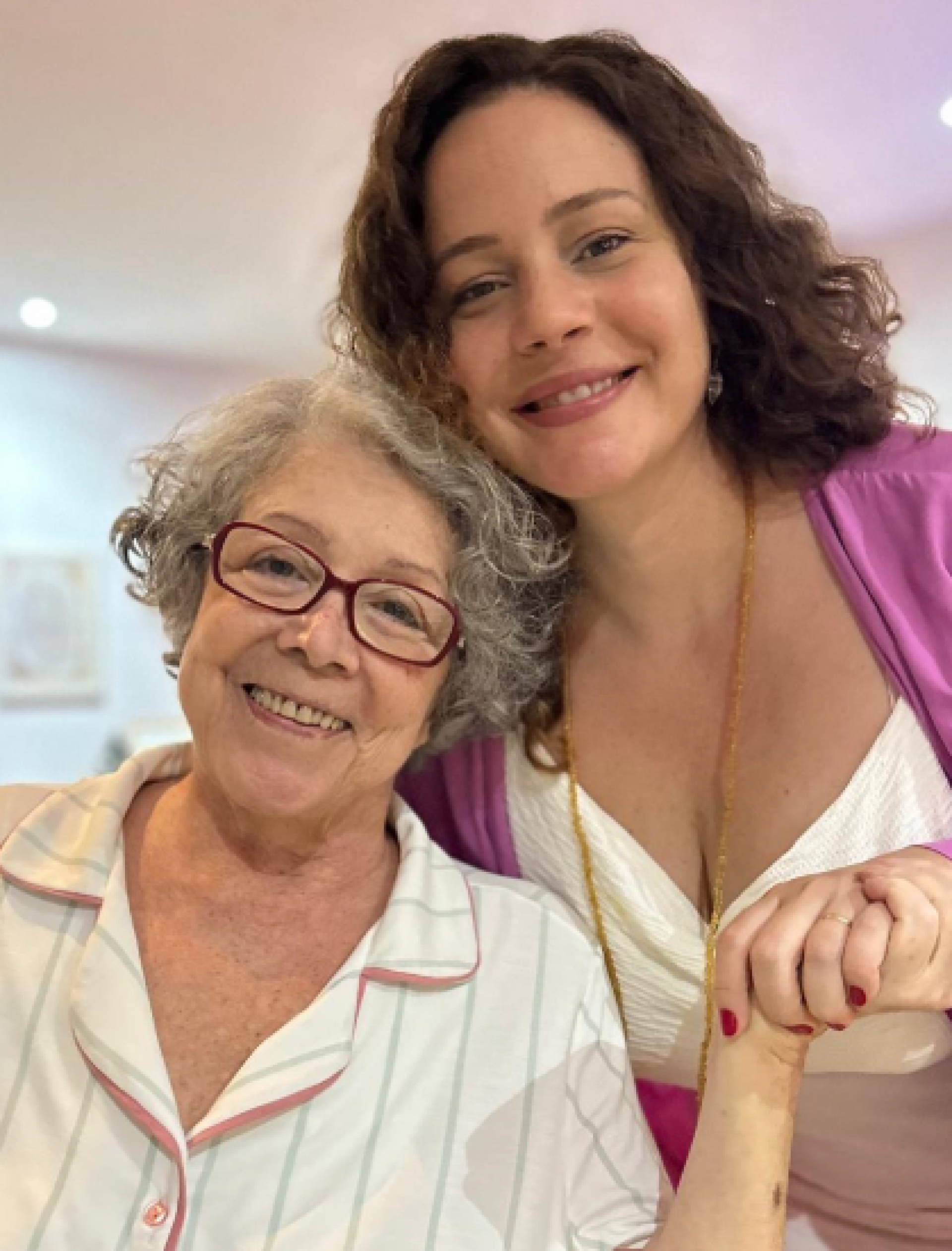 Leandra Leal e a mãe, Ângela Leal - Reprodução / Instagram