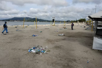 Prefeitura de São Pedro da Aldeia recolhe 60 toneladas de resíduos após Réveillon 2025