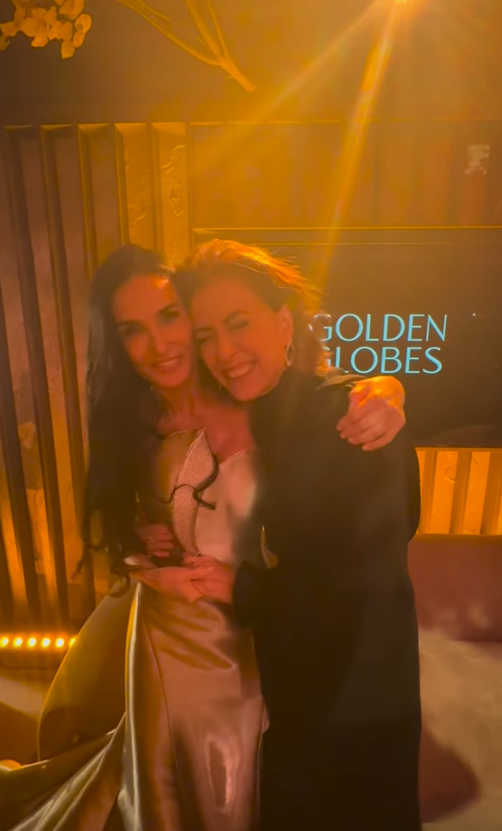 Demi Moore e Fernanda Torres - reprodução Instagram