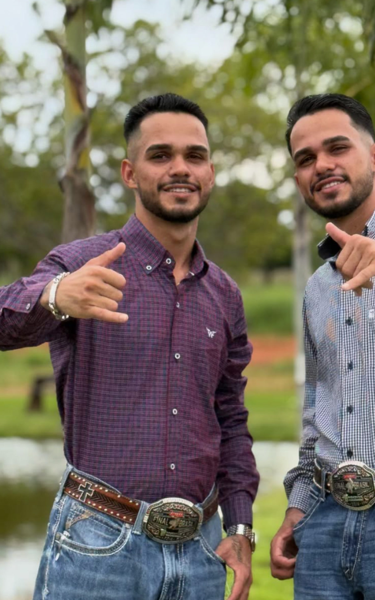 Os gêmeos João Pedro e João Gabriel, participantes do BBB 25 - reproduçao Instagram