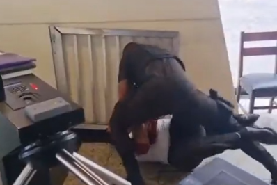 Vídeo: PM é afastado após agredir porteiro do Clube Militar da Lagoa