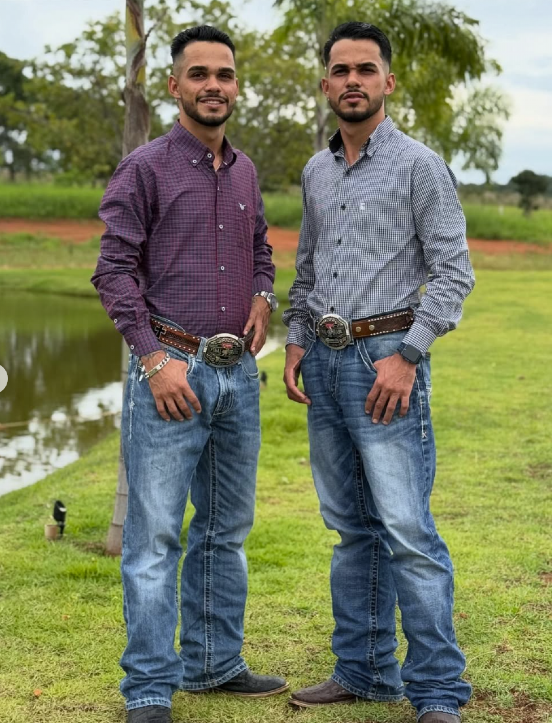 Os gêmeos João Pedro e João Gabriel, participantes do BBB 25 - reproduçao Instagram