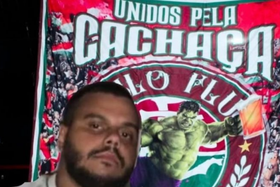 Torcedor do Fluminense é morto a facadas na frente da família