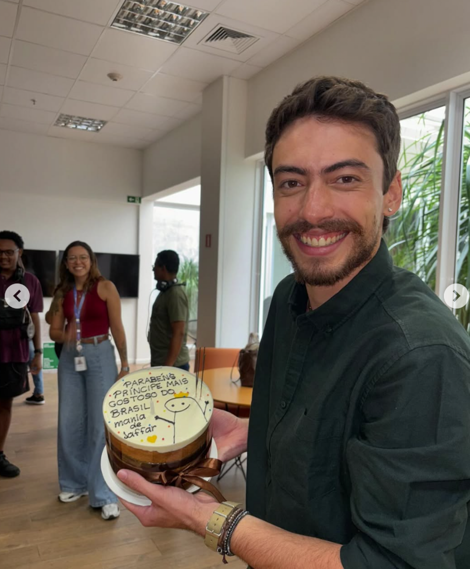 Gabz celebra os 27 anos de Jaffar Bambirra - reprodução Instagram