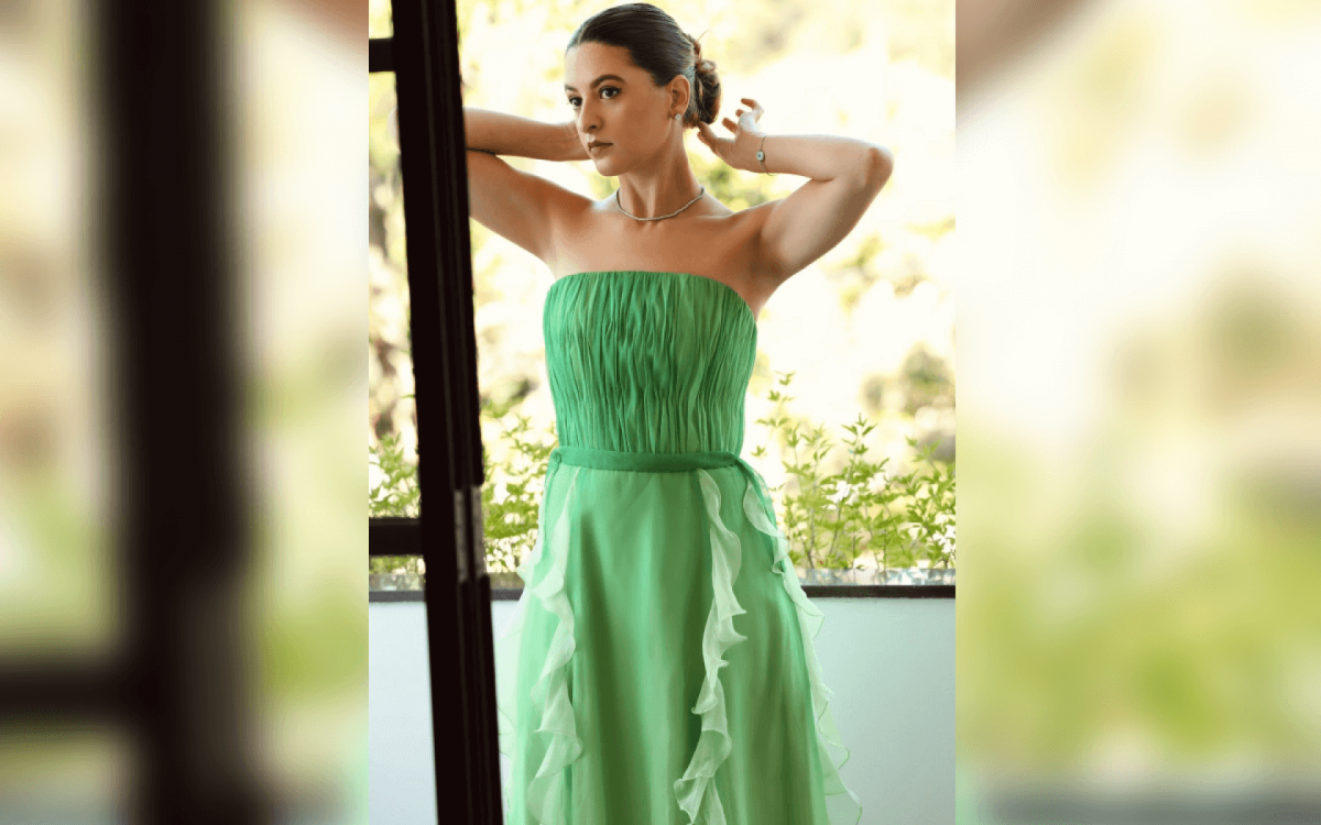 A moda festa para 2025 é marcada pela combinação de sustentabilidade e originalidade (Imagem: Divulgação Bianca Passuello)