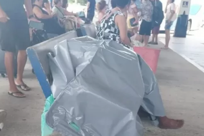 Corpo de homem é encontrado na rodoviária de São Pedro da Aldeia