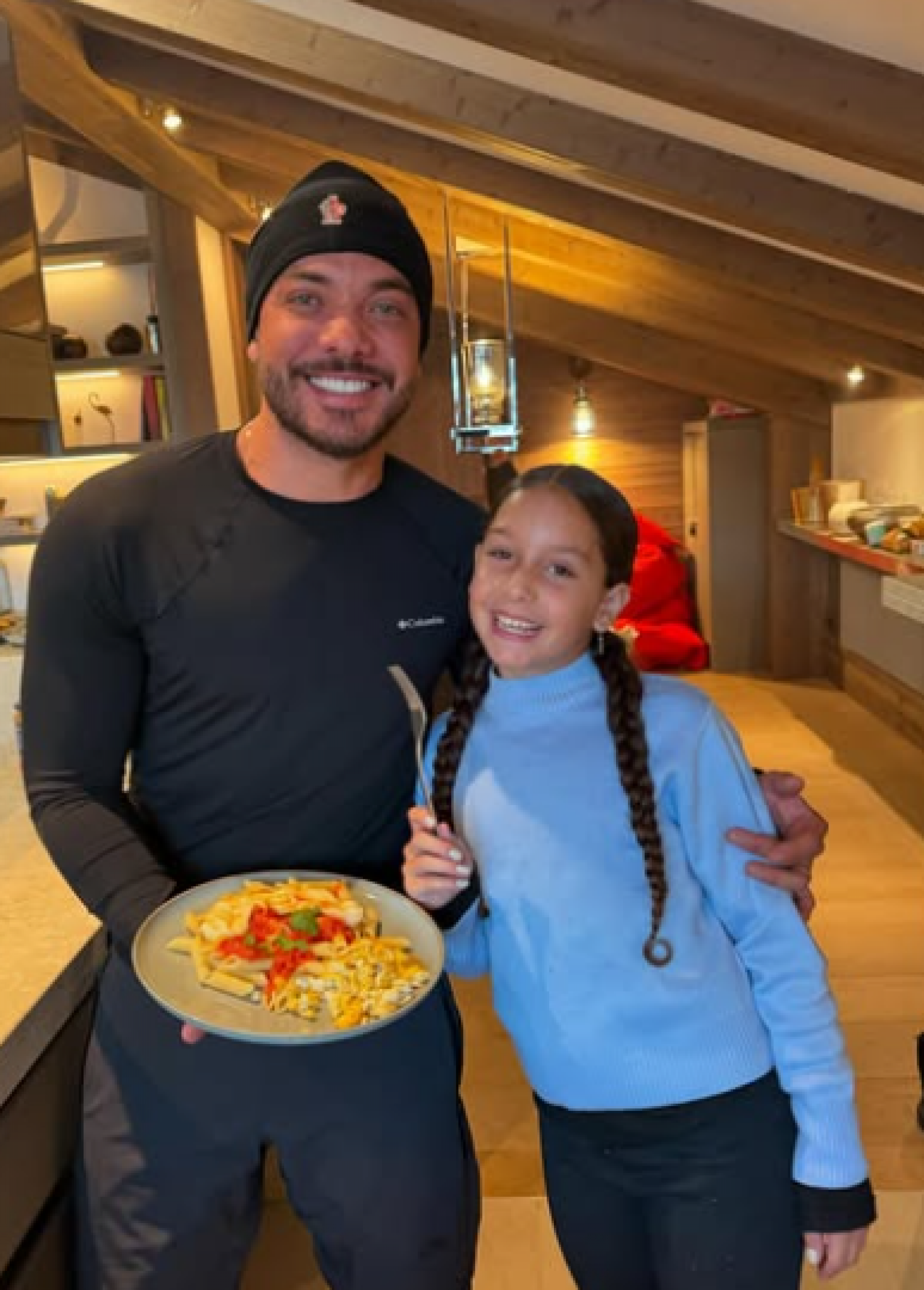 Wesley Safadão e a filha, Ysis - Reprodução / Instagram