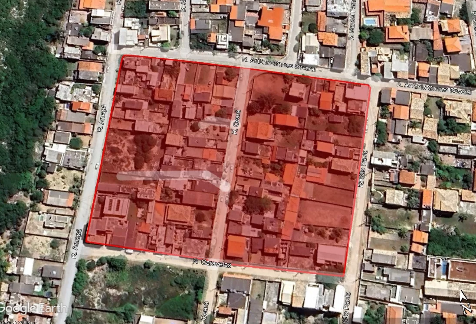 Mapa  - Reprodu&ccedil;&atilde;o/Google