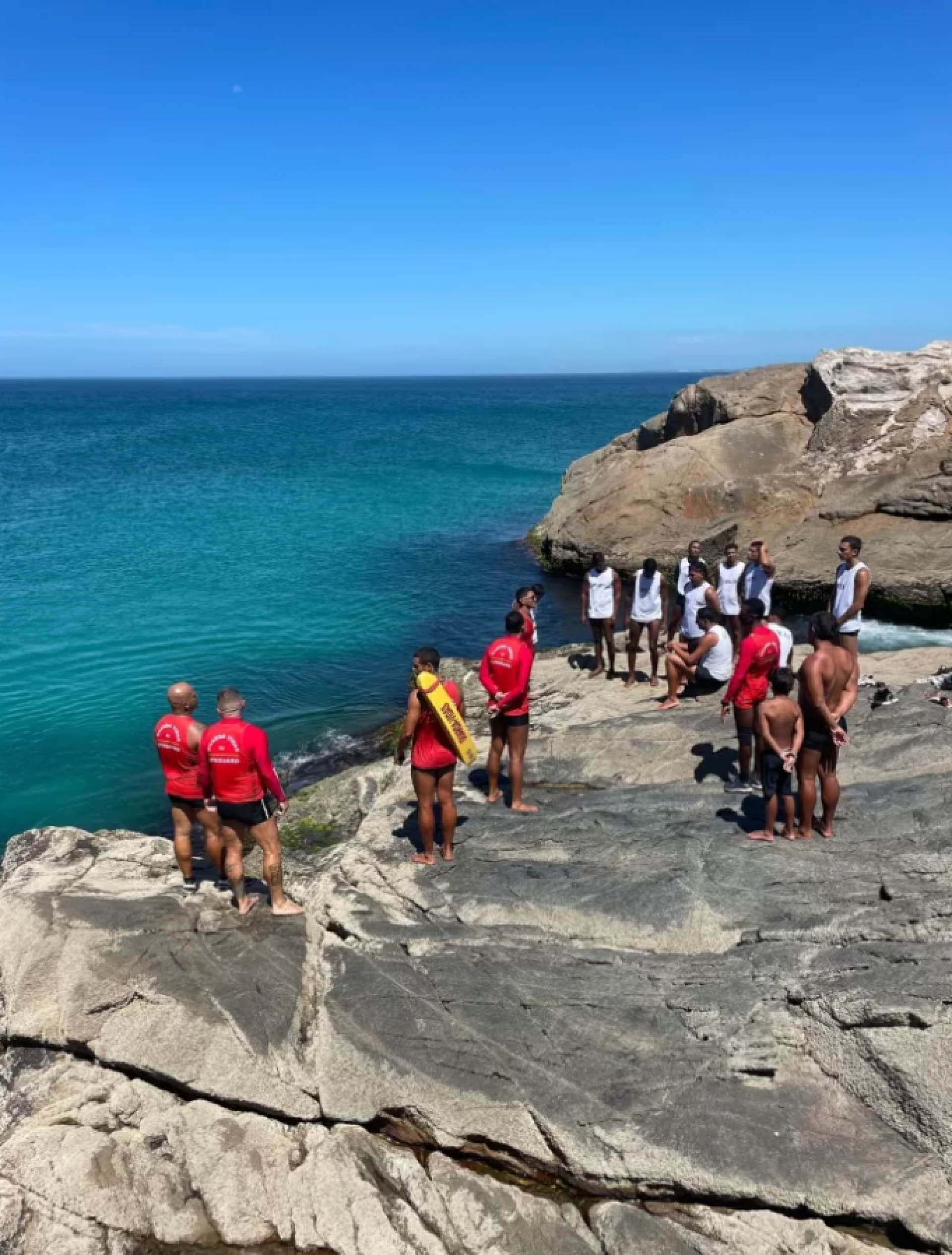 Grupamento Marítimo de Arraial do Cabo deu início ao treinamento dos guarda-vidas