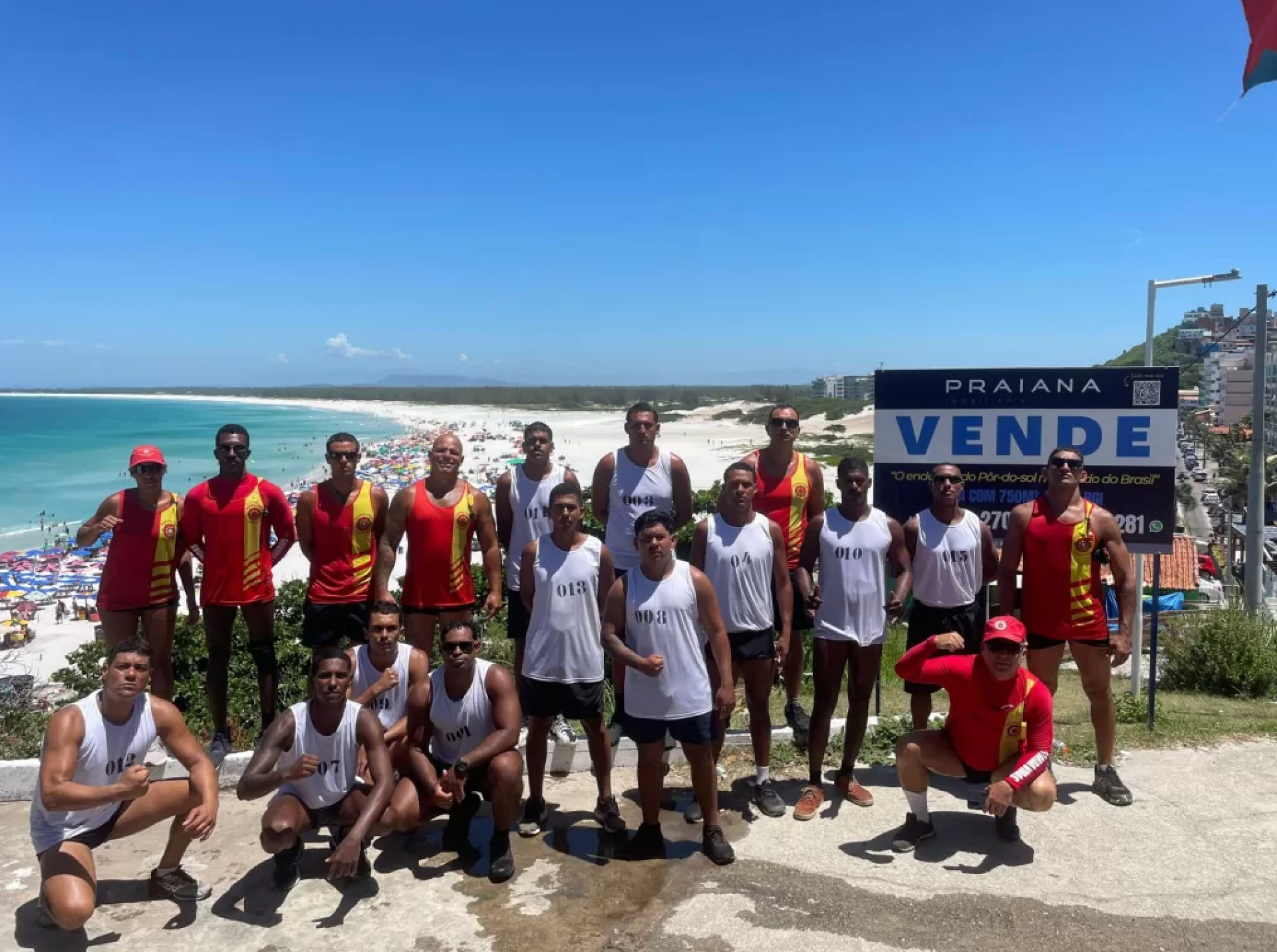 Grupamento Mar&iacute;timo de Arraial do Cabo deu in&iacute;cio ao treinamento dos guarda-vidas - Ascom 