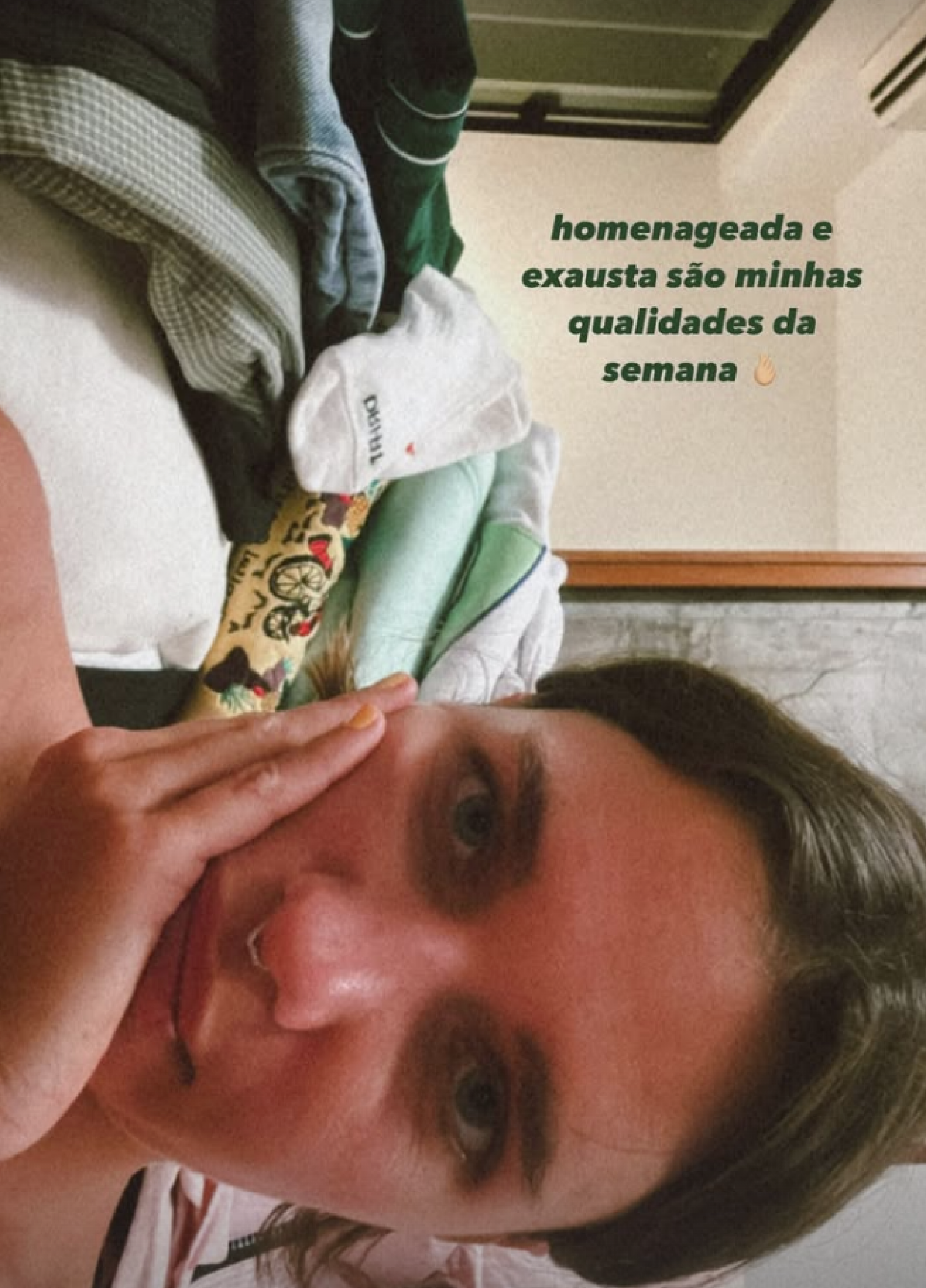 Bruna Linzmeyer conta que está com intoxicação - reprodução Instagram