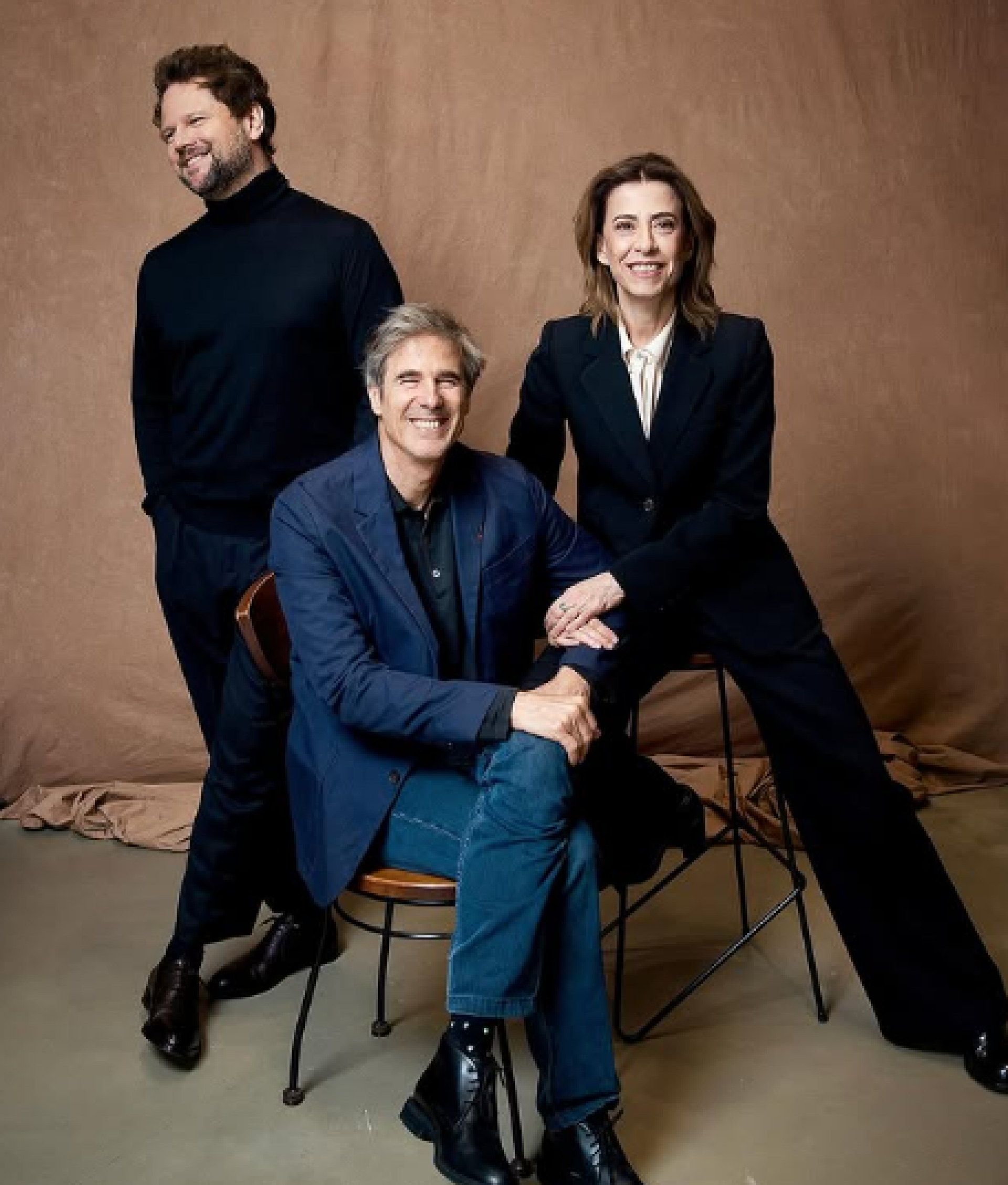 Selton Mello, Walter Salles e Fernanda Torres - Reprodução / Instagram