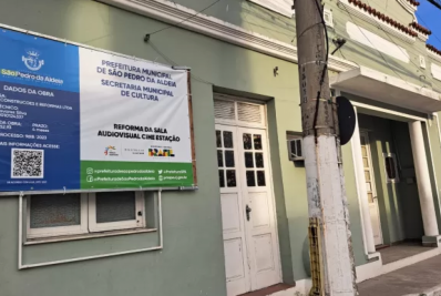 Prefeitura de São Pedro da Aldeia inicia reforma do Cine Estação 