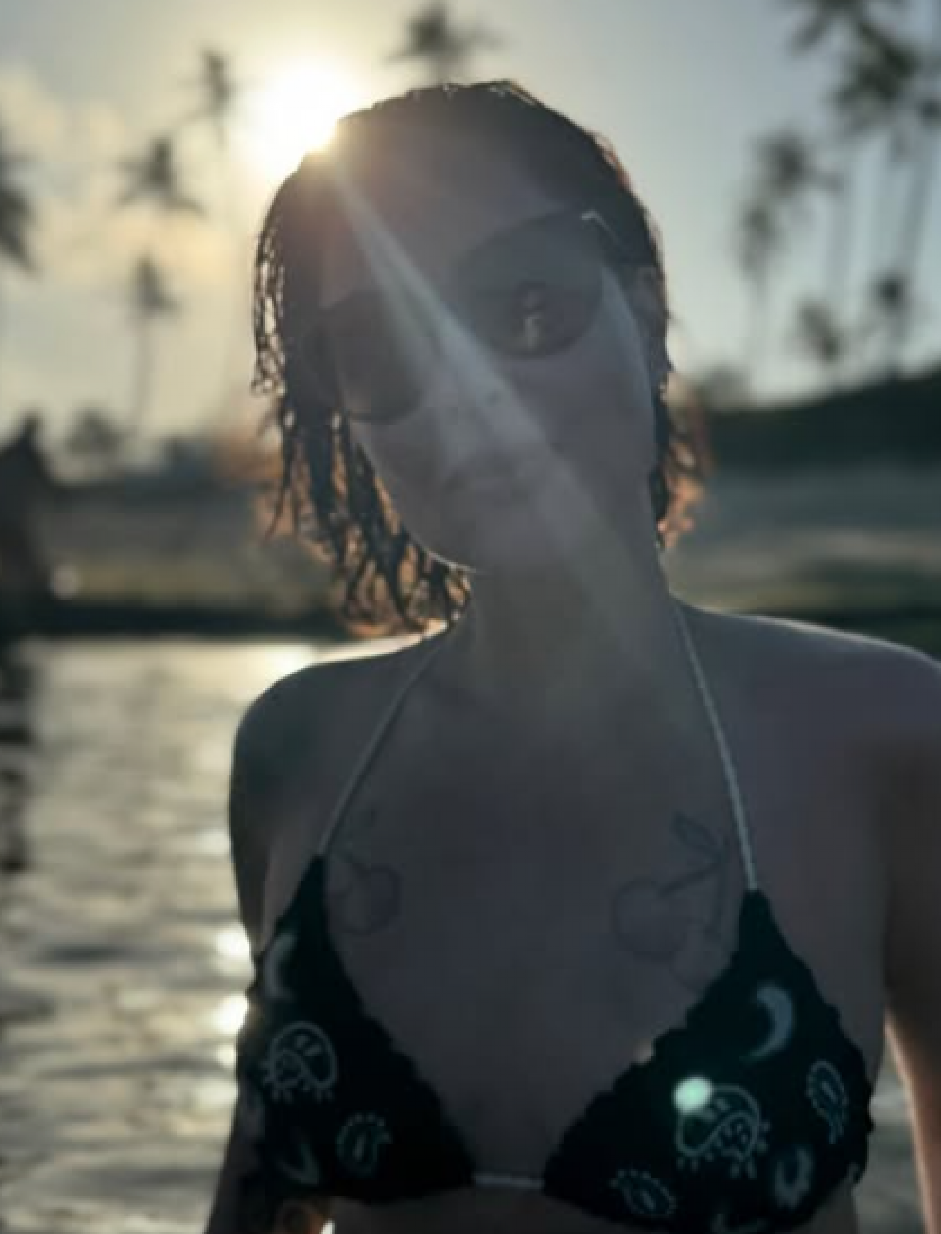 Pitty aproveita momento de descanso na Bahia
 - Reprodução / Instagram