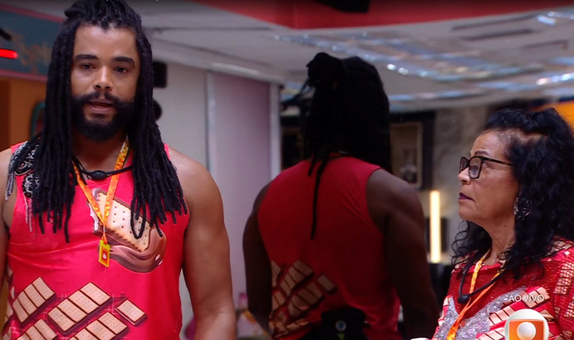 Diogo Almeida e Vilma - Reprodução de vídeo / TV Globo