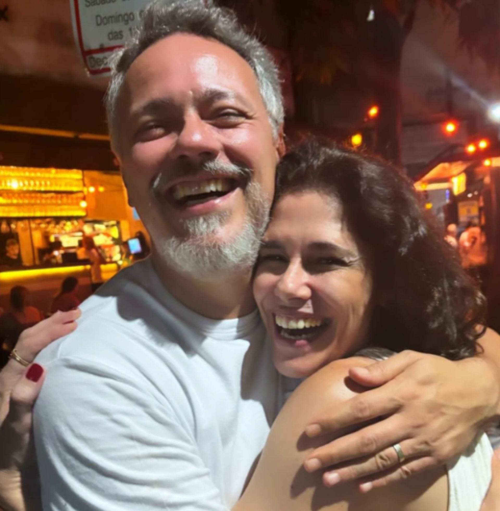 Danton Mello e Juliana Martins, da primeira 'Malhação', publicam reencontro 30 anos após novela - Reprodução / Instagram