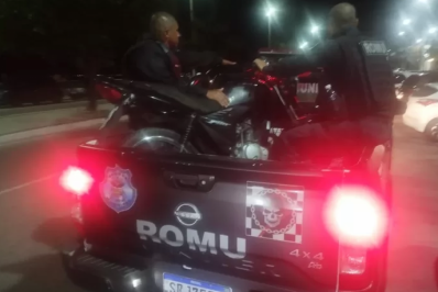 Motocicleta roubada é recuperada pela ROMU em Cabo Frio