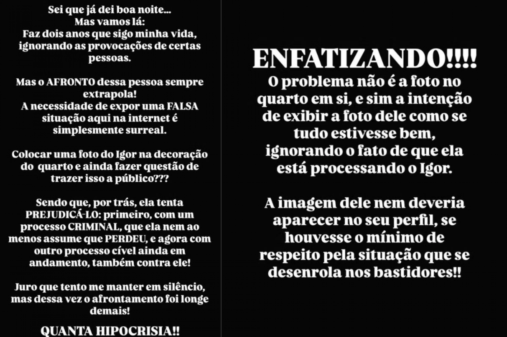 Amabylle detona Graciele Lacerda e faz desabado nas redes sociais - Reprodução Instagram