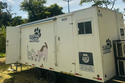Castramóvel de Resende estaciona no bairro Baixada da Olaria