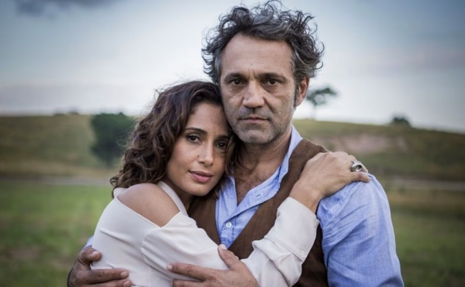 Camila Pitanga e Domingos Montagner - TV Globo