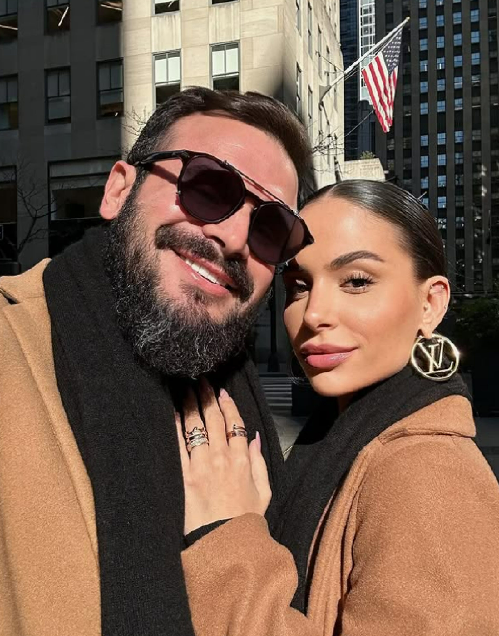 Marcelinho Calil e Thamires Hauch  - Reprodução do Instagram