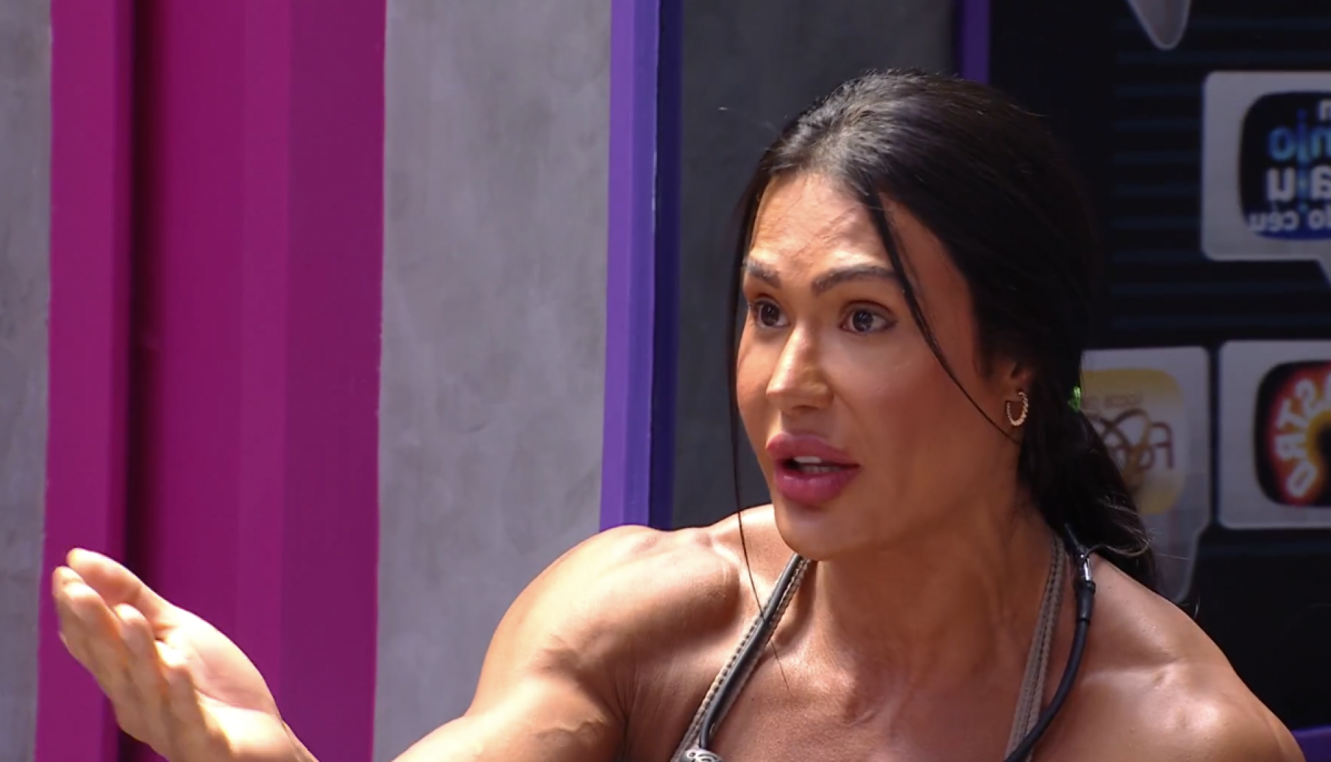 Gracyanne e Aline têm desentendimento tenso no BBB 25 - TV Globo