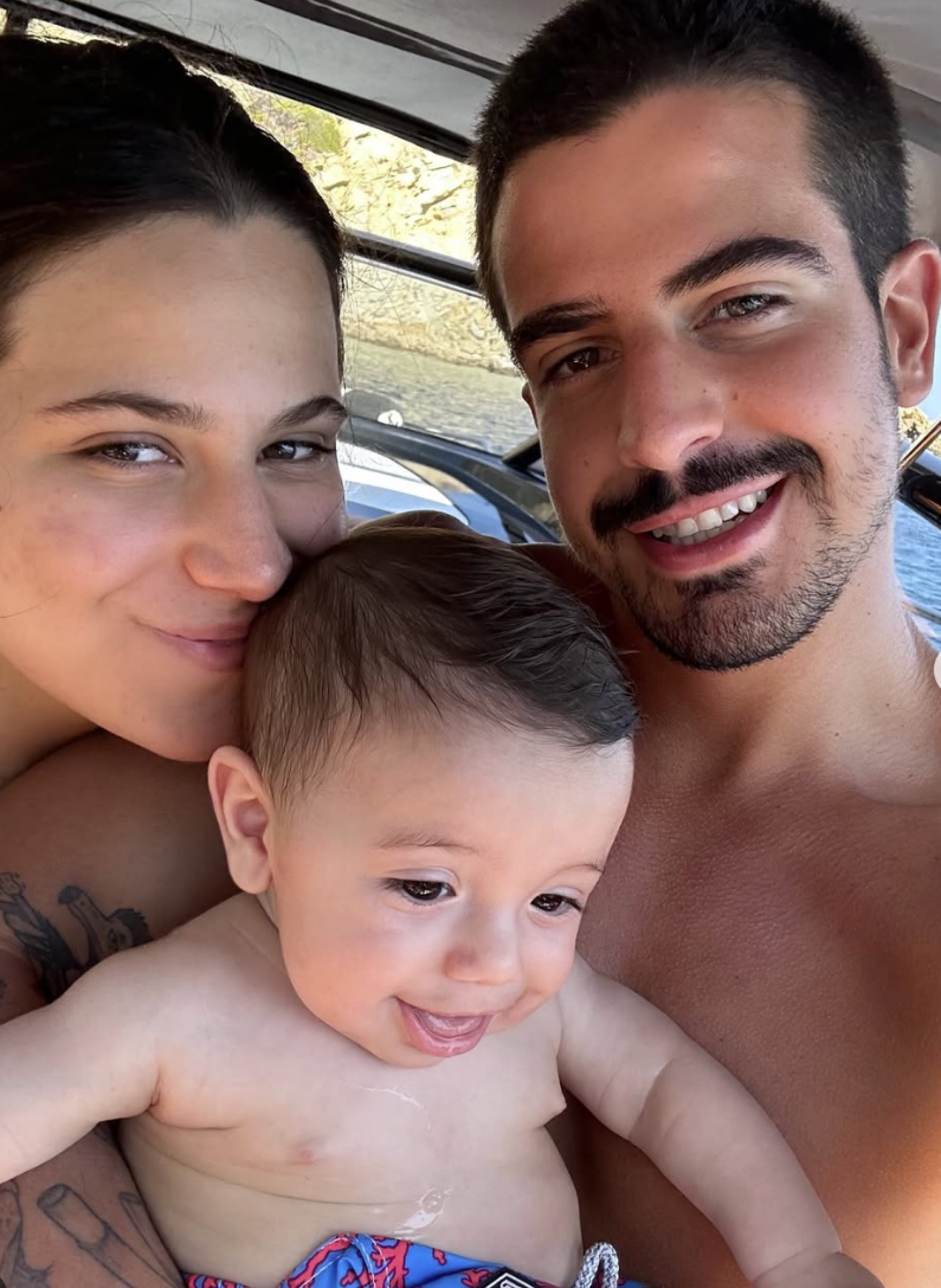 Além de Luca, Claudia é mãe de outros dois filhos: Sophia Raia, de 22 anos, e Enzo Celulari, de 27 - reprodução Instagram