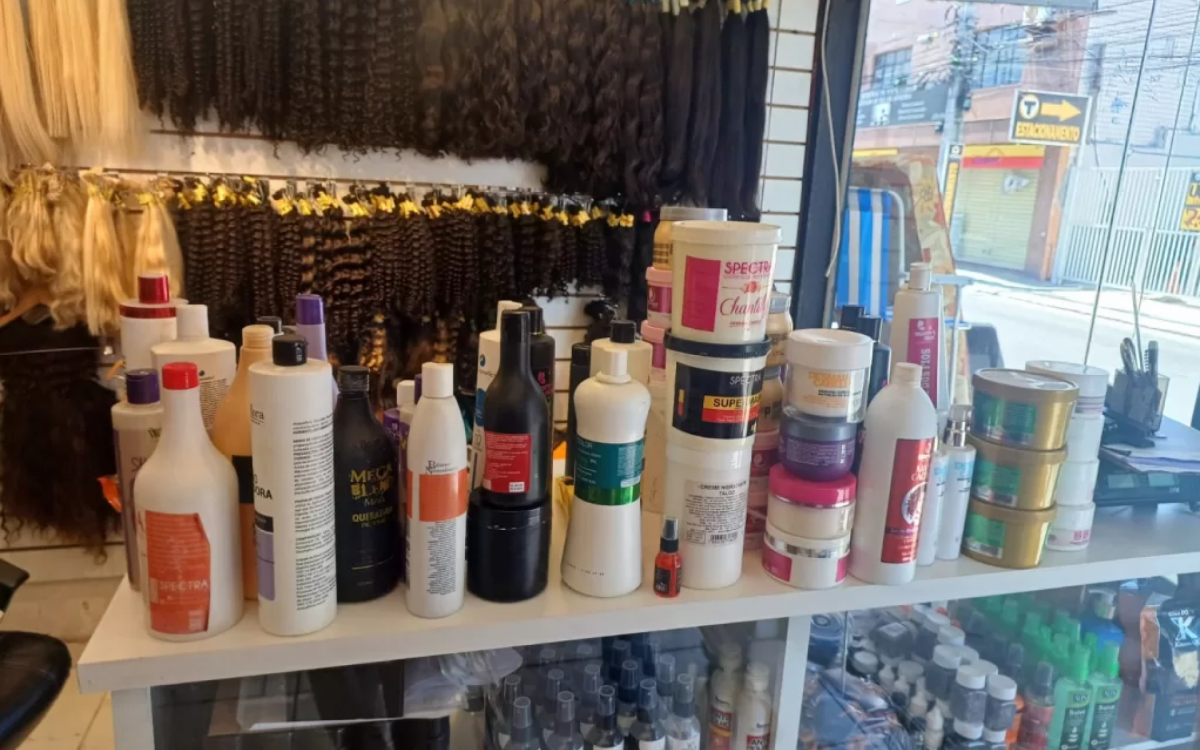Comércio de cabelos e estética capilar interditado 