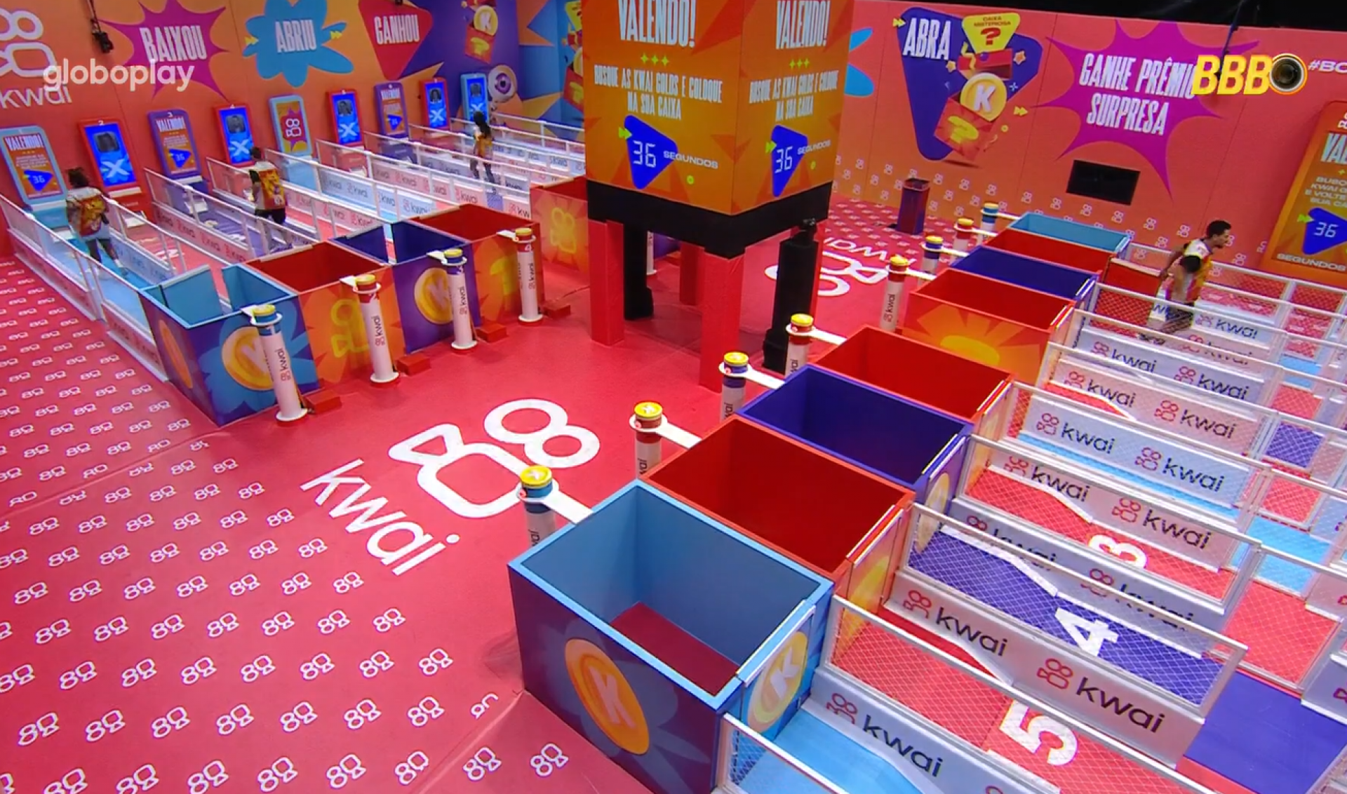 Brothres durante a prova do líder - Reprodução de vídeo