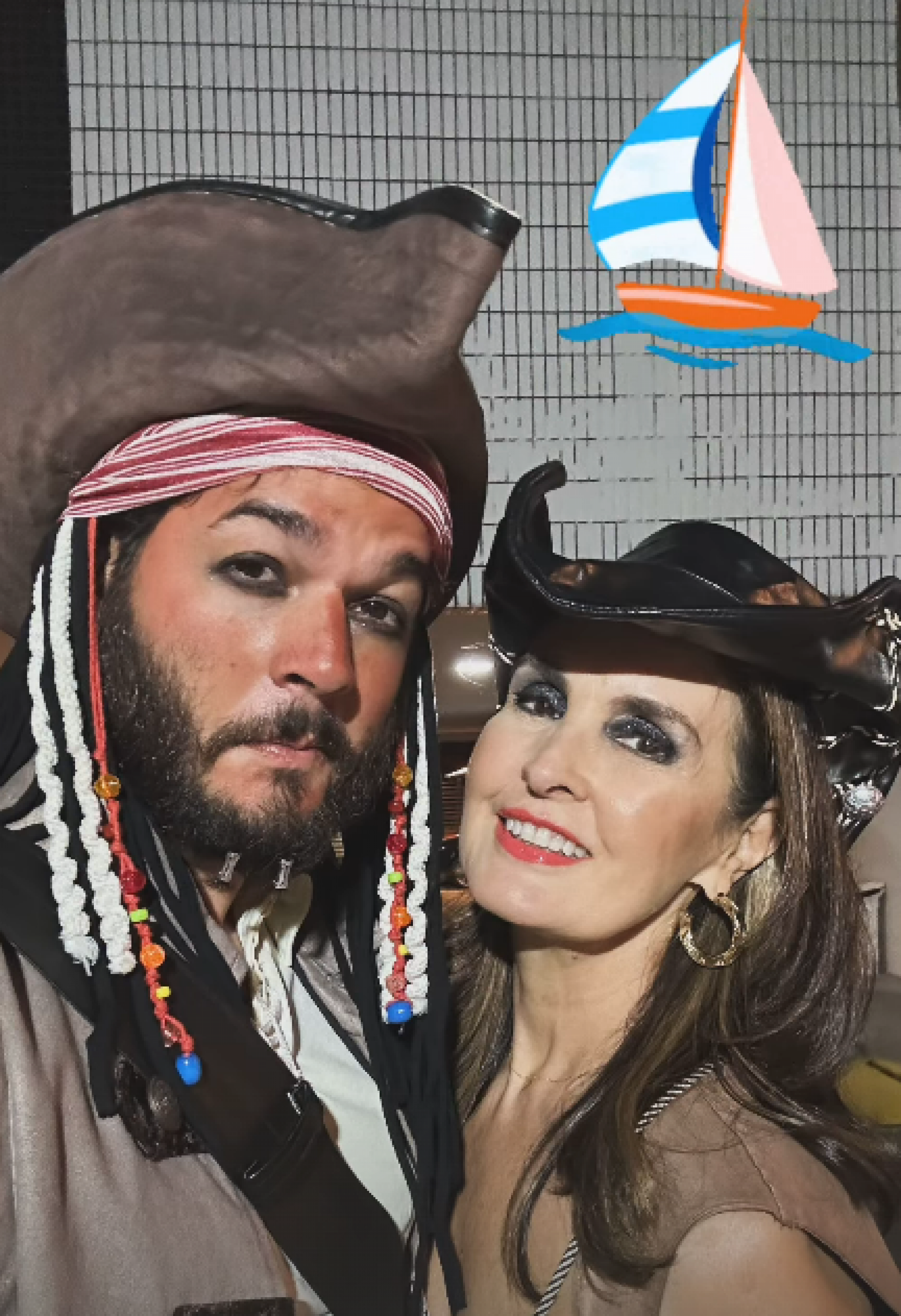 Fátima Bernardes e Túlio Gadêlha - Reprodução do Instagram