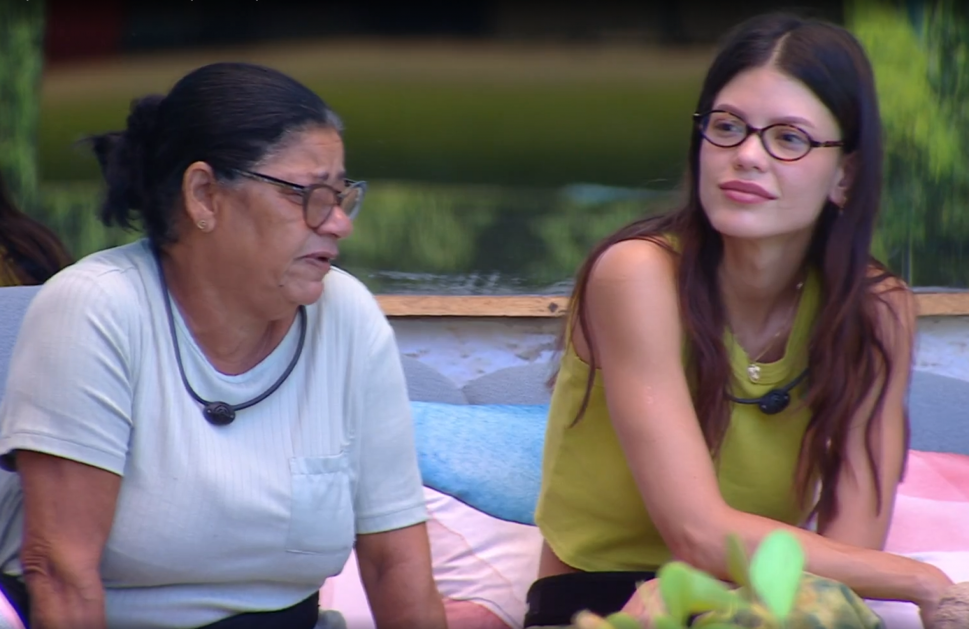 Delma conversa com Vitória Strada - Reprodução de vídeo