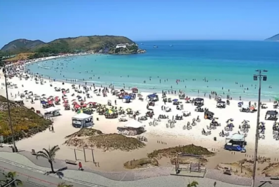 Cabo Frio tem fim de semana de sol e calor, sem previsão de chuva