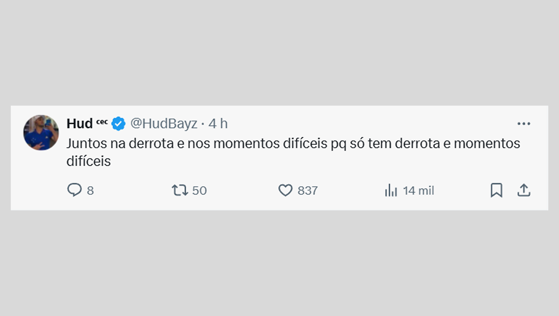 Torcedores, especialmente de Cruzeiro e Flamengo, comentaram postagem de Gabigol após eliminação do Cruzeiro - Reprodução de redes sociais
