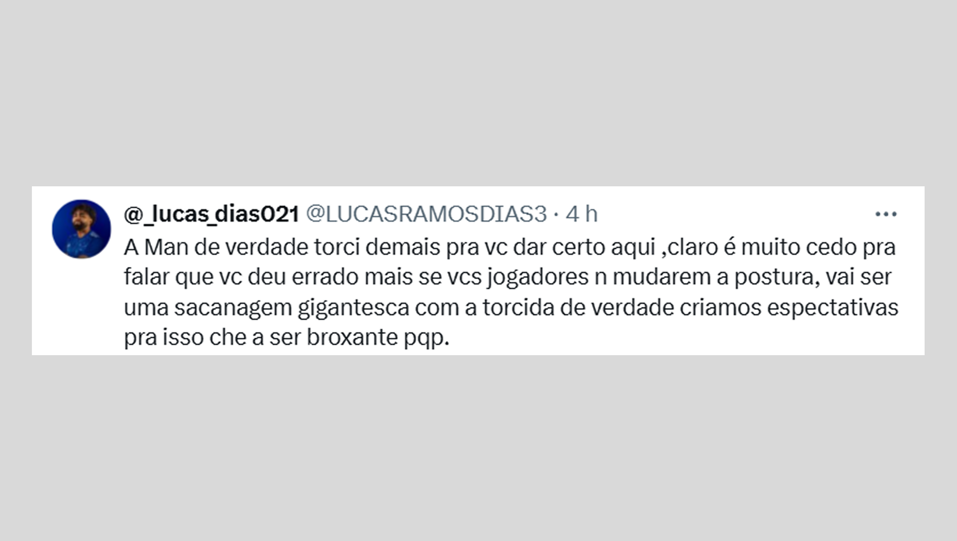 Torcedores, especialmente de Cruzeiro e Flamengo, comentaram postagem de Gabigol após eliminação do Cruzeiro - Reprodução de redes sociais