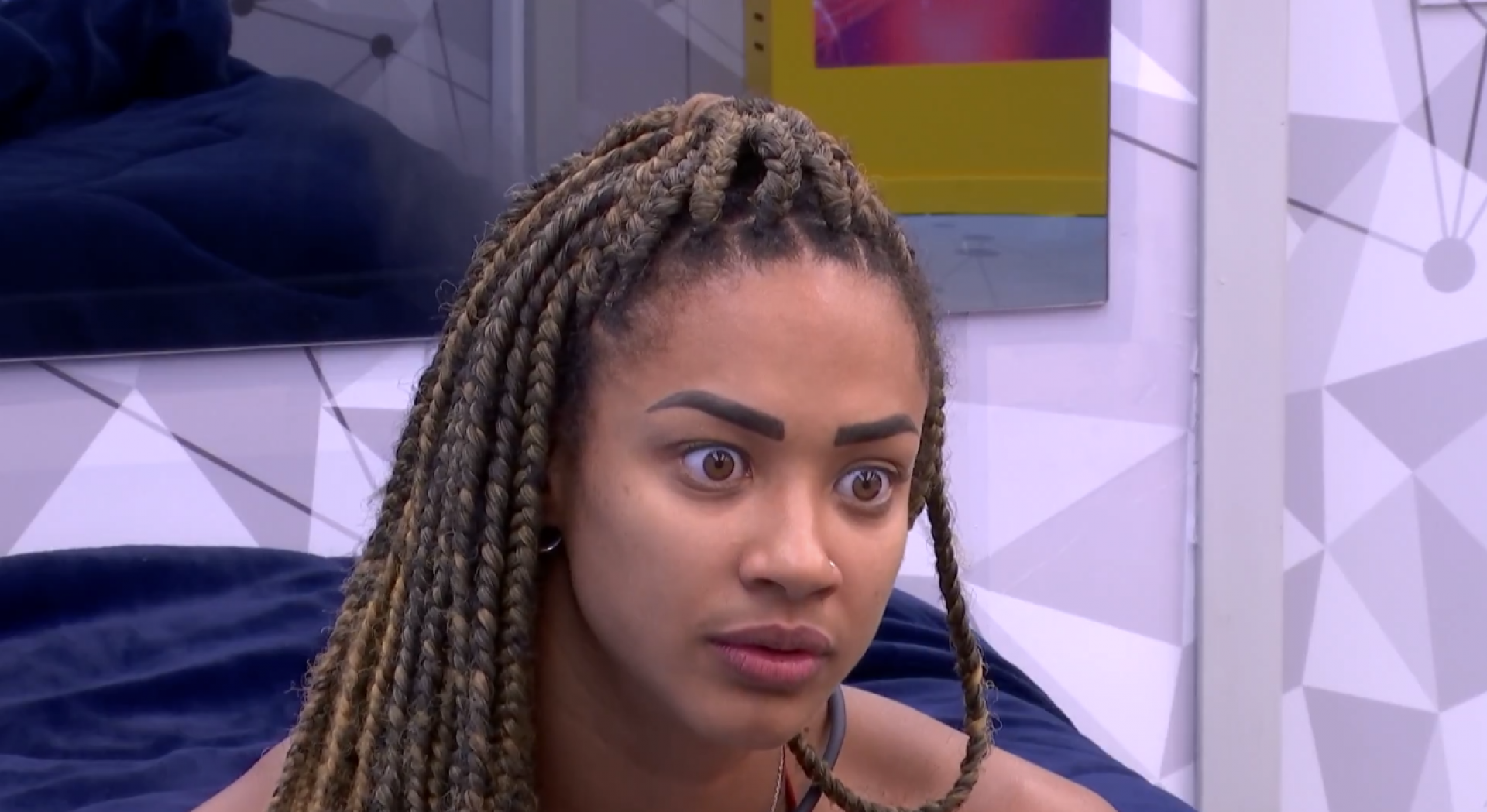 Aline e Diogo Almeida discutem por comida - TV Globo