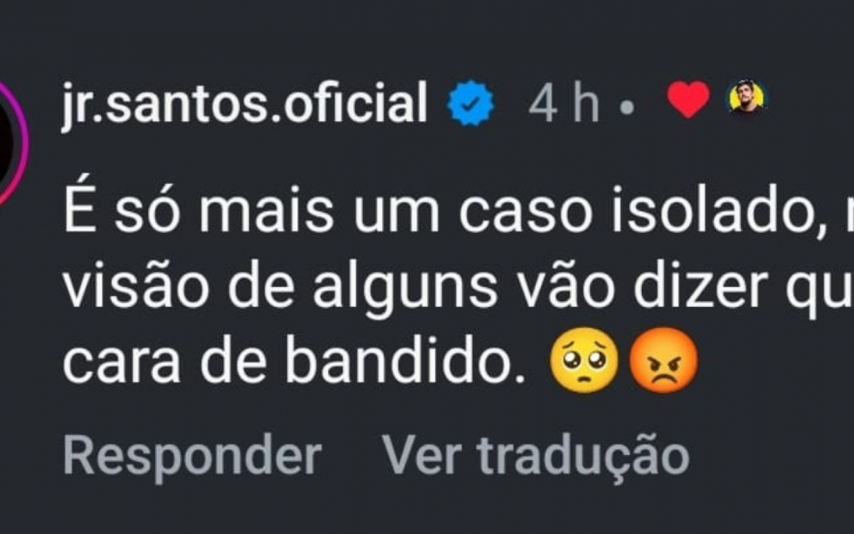 Júnior Santos, ex-Botafogo, se posicionou após o caso de Igor Melo