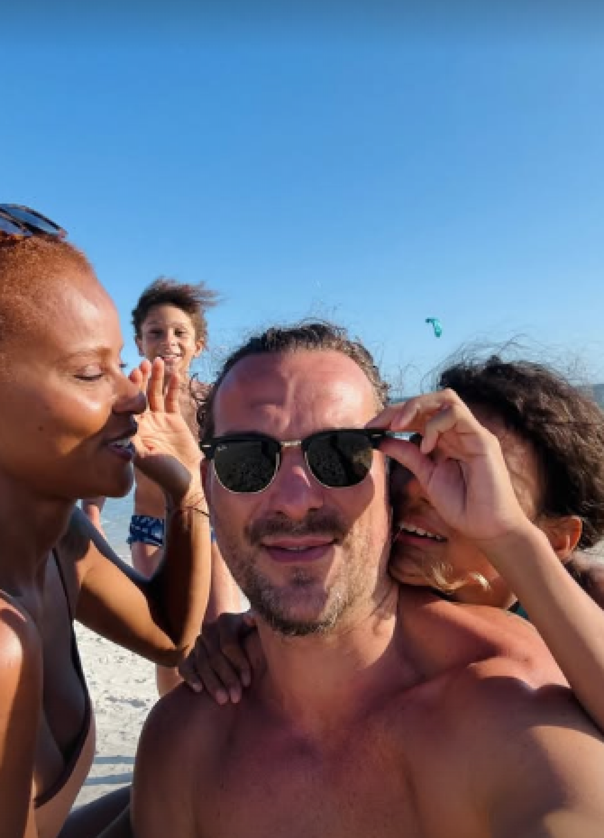 Aline Wirley, Igor Rickli e os filhos, Antônio e Fátima - Reprodução / Instagram