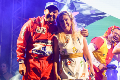 Bloco da prefeita Marina e Deputado Júlio Rocha arrasta multidão