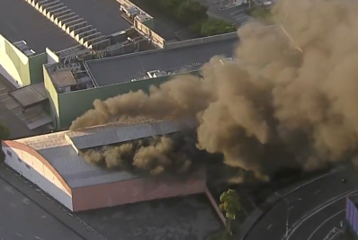 Incêndio atinge parque de diversões infantil em São Paulo