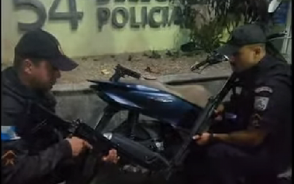 A ocorrência policial foi registrada na 54ª DP