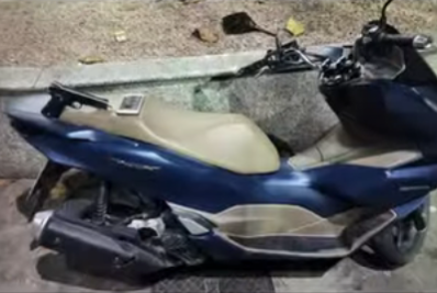 PM prende assaltante com réplica de pistola, moto e celular após tentativa de roubo em Belford Roxo