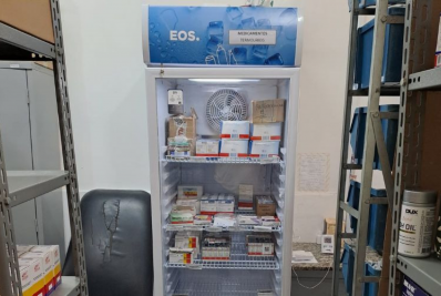 Armazenamento de medicamentos está com a refrigeração reforçada no HSJ