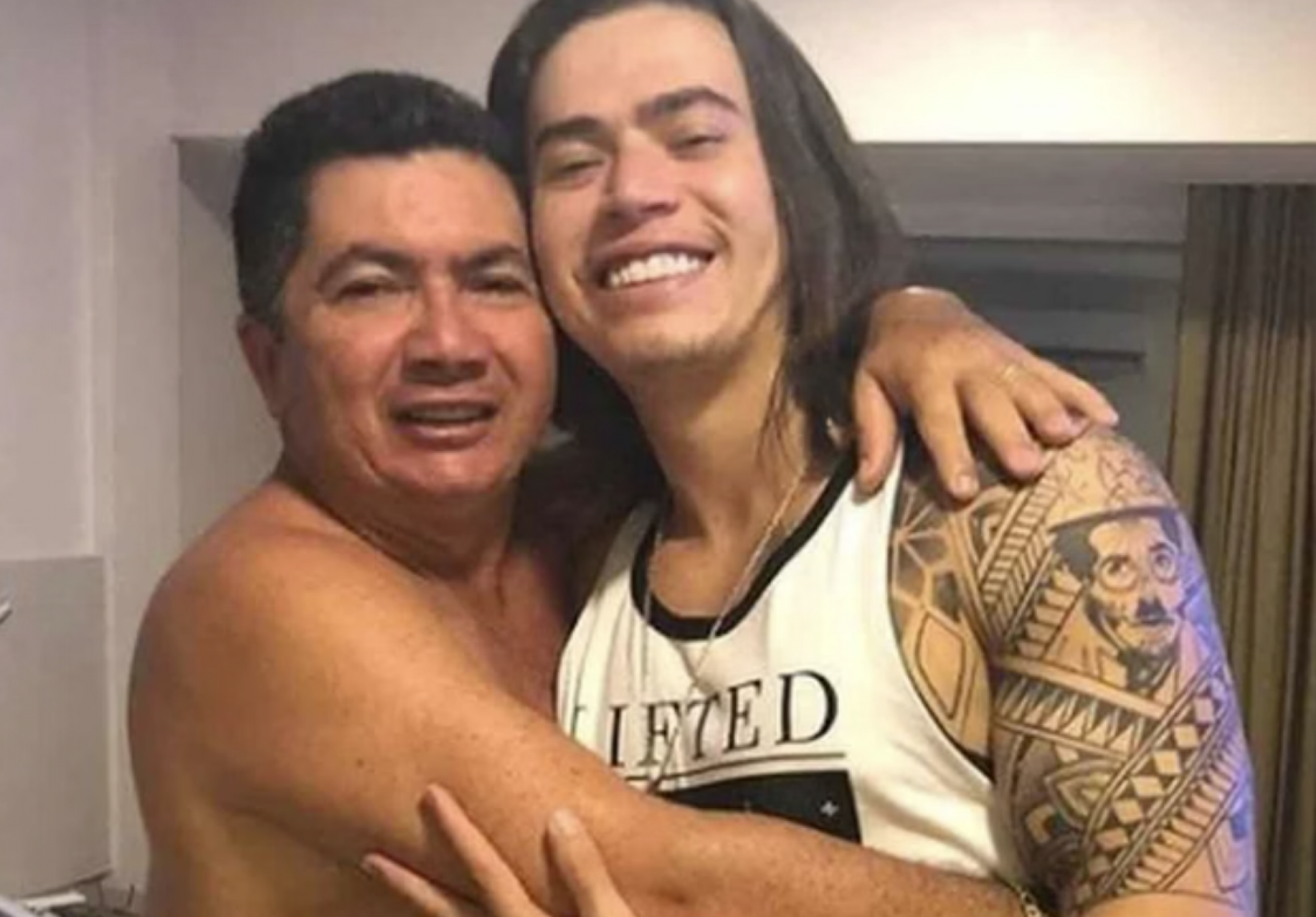 Pai de Whindersson Nunes esclarece ausência em visitas ao filho internado - reprodução Instagram