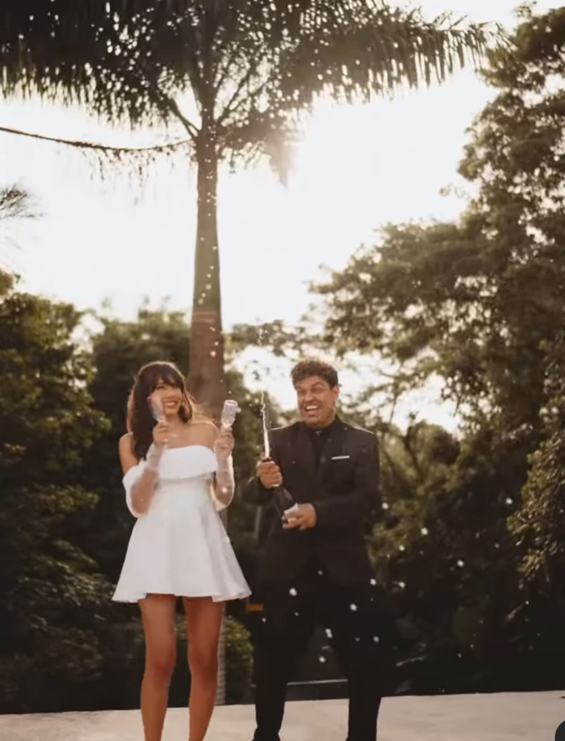 Gustavo Stockler e Janielle Lopez se casam - reprodução Instagram