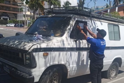 Secretaria Adjunta de Licenciamento e Fiscalização de Cabo Frio notifica veículos abandonados
