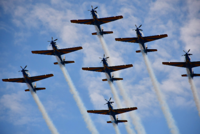 Esquadrilha da Fumaça se apresenta neste sábado em Resende