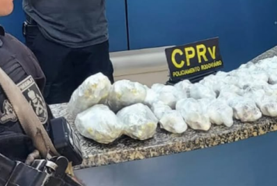 Polícia Rodoviária apreende grande carga de drogas na RJ-116