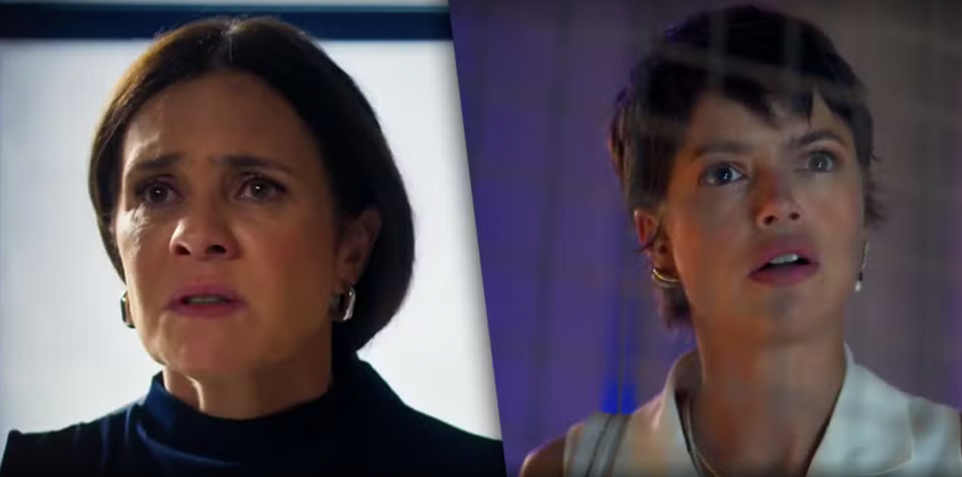 Mércia pede socorro para Luma - reprodução TV Globo