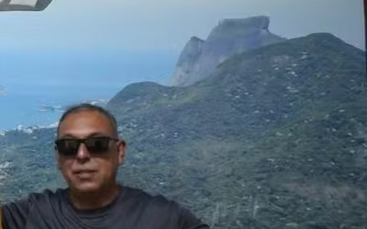 Jorge Alex Duarte, de 54 anos, passou mal nas escadarias do Complexo do Alto Corcovado