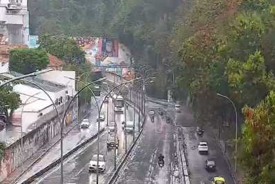 Chuva intensa atinge o Rio de Janeiro